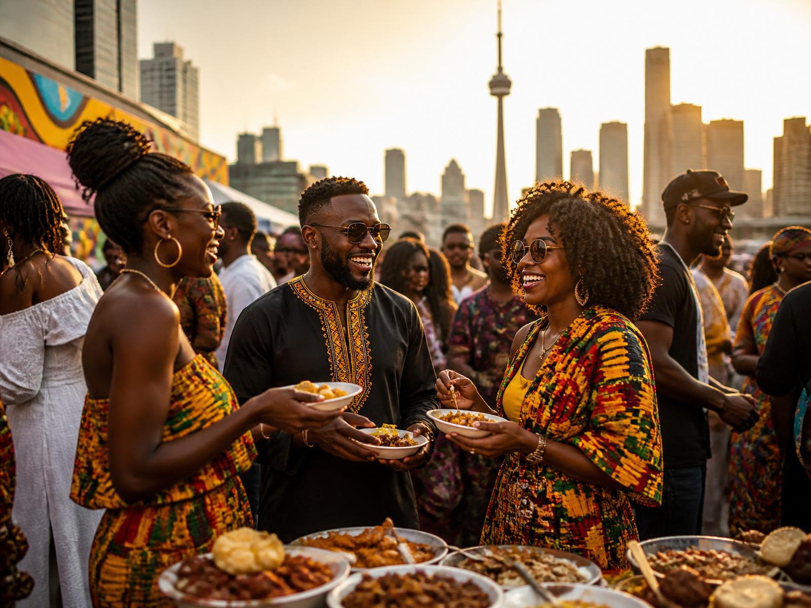 Ghanaian community gathering in Toronto